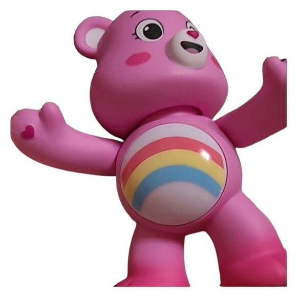 Interactive CARE BEARS CHEER BEAR PINK - Picture 2 of 8